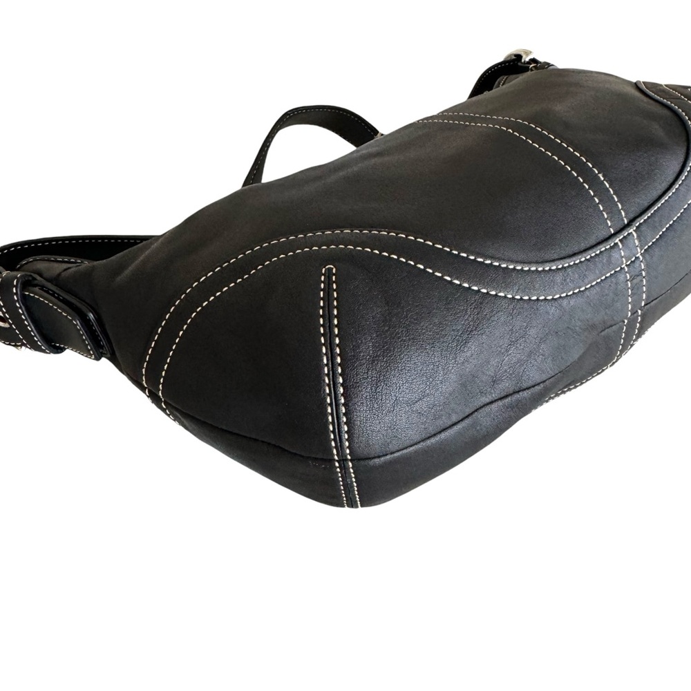 🆕 Coach Vintage Soho Leather Shoulder Bag Black - Picture 14 of 17